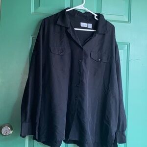 Carolina colours size 18/20w black top so soft